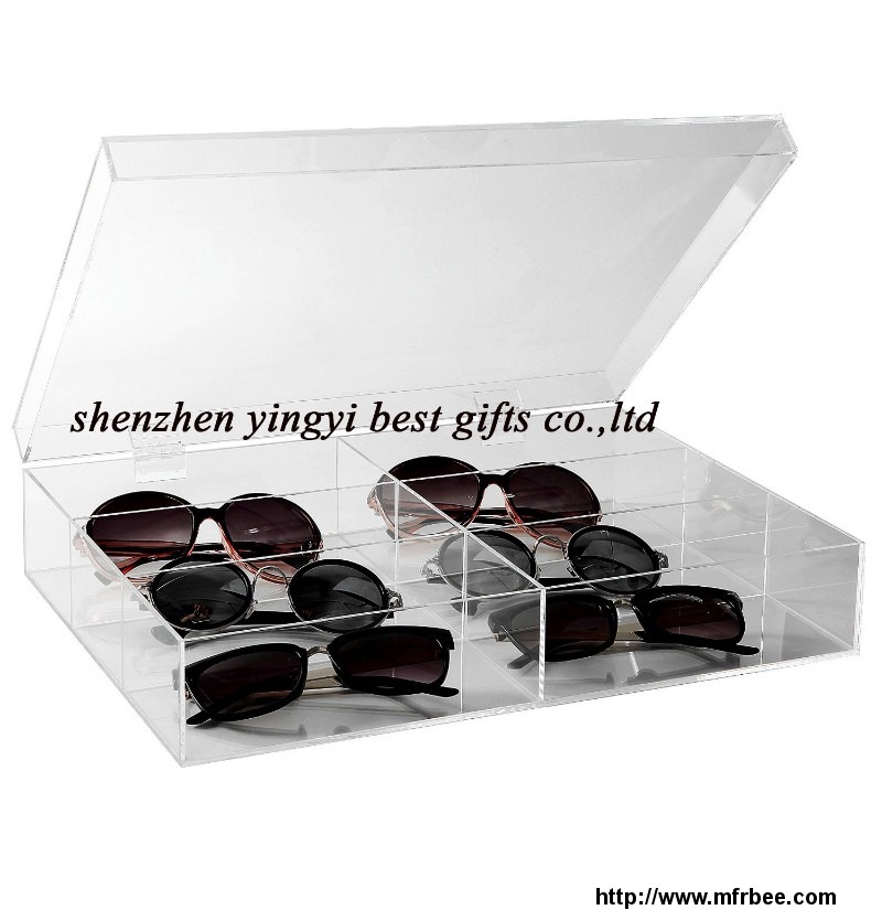 wholesale_acrylic_6_compartment_eyewear_sunglasses_display_case_new