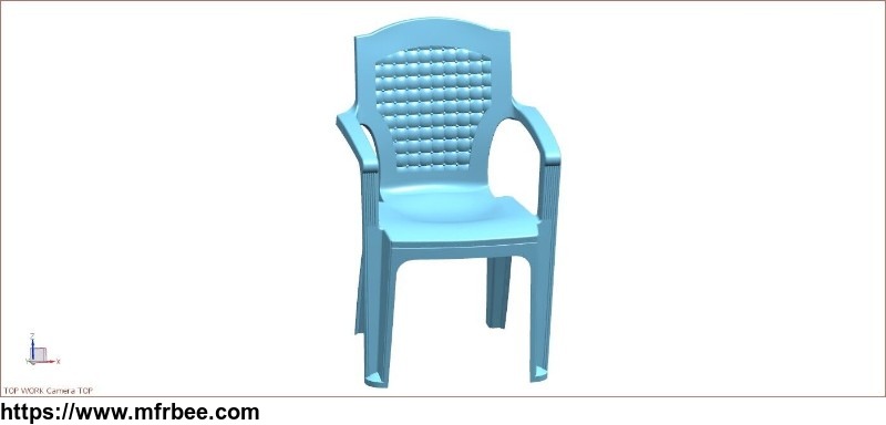 Plastic unique chair mold making/making fastness furniture rattan chair mould