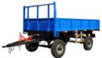 Euro-style new hydraulic Trailer/farm four-wheel trailer supplier