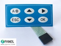 waterproof membrane switch/keypad,graphic overlay,acrylic panel