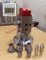 more images of small solid skin wire extrusion head for 25-50mm extruder machine