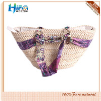 HIFA HFYP-255 New Style Fancy Lady Natural Straw Bag