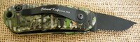 Colonial Automatic Switchblade Knife “Ameba” Serrated W/Safety Lock, Camoflaged