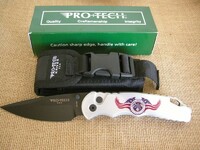 Pro-Tech Button Lock Manual Knife Chris Kyle Limited Edition, TR-4MA.64