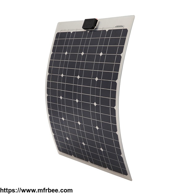 40w_semi_flexible_monocrystalline_solar_panel_for_12v_battery_charging
