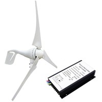 400 Watt 12V/24V Wind Turbine Generator with 20A Hybird Charge Controller