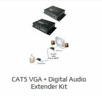 CAT5 VGA + Digital Audio Extender Kit