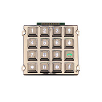 Numeric LED illuminated keypad access control keypad-B660