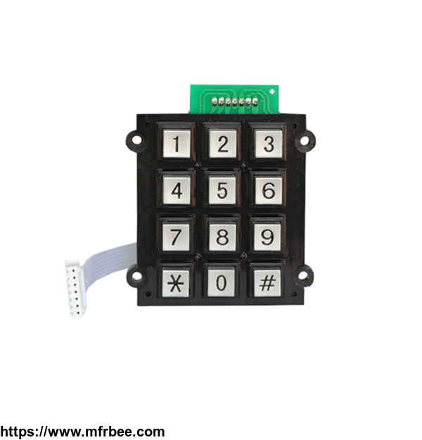 usb_12_keys_metal_numeric_keypad_for_access_control_system