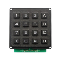 more images of 16 keys vandal proof plastic keypad for access control system