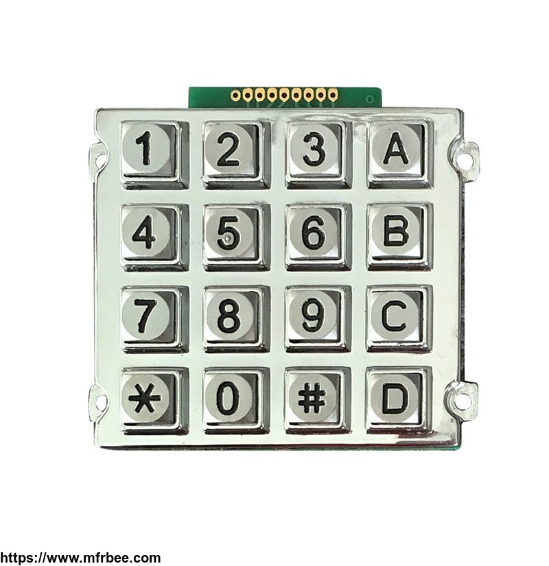 4x4_matrix_vandal_proof_fuel_dispenser_keypad