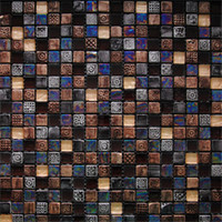 more images of Factory price unique glass mosaic for home decoration