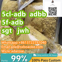 Wholesale direct hot selling 5cl-adb 5f-adb semi finished whatsapp:+8613722791040