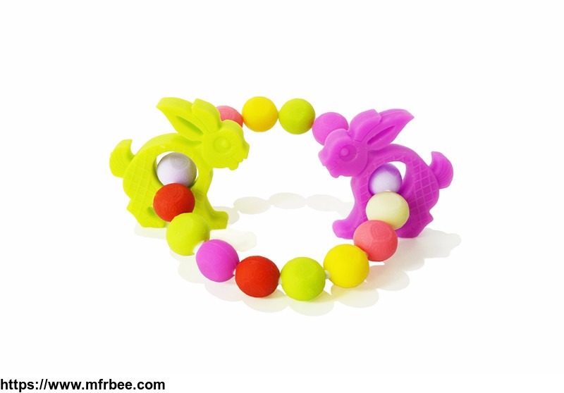 safe_comfortable_design_colorful_baby_silicone_fancy_ring_teether