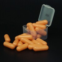 more images of 00# Orange Hpmc Vegetarian Capsules
