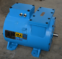 DC motor for mining battery locomotive