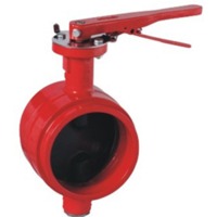 DI Centerline Butterfly Valve, Grooved