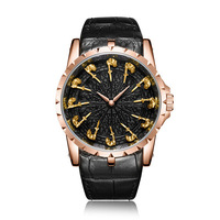 more images of Twelve Round Table Knight Watch Men's Wormhole Concept Mechanical Watch