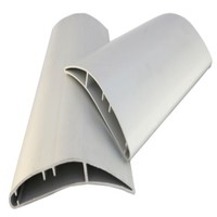 AA6063 Aluminum extrusion profile airfoil fan blade