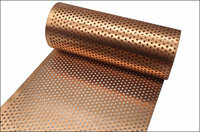 Copper Perforated Filter Panel