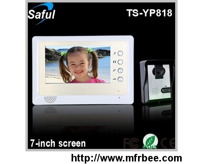 saful_ts_yp818_7_inch_tft_lcd_wired_video_door_pho