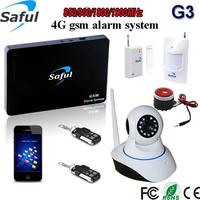 Saful G3 gsm wireless alarm with wifi IP camera