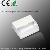 Magnetic sensor switch battery LED Drawer Light