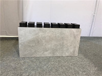 Rapid construction brick prefabricated light weight  blocks tile for wall build
