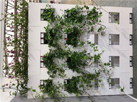 grass flower pot made for blocks grass block wall partition