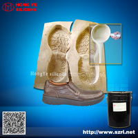 Silicone rubber for shoe mold making
