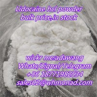 Lidocaine hcl lidocain fenaceti powder cas 73-78-9 popular in europe