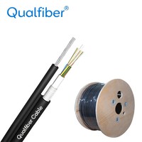 more images of 12 Core Galvanized Stranded Steel Wire Strengthen Fiber Optic Cable GYFTC8A