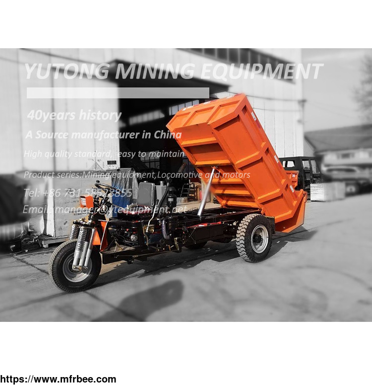 5_ton_loading_capacity_mining_dumping_tricycles_for_gold_mine