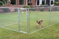 Chain Link Pet Enclosure Dog Kennel