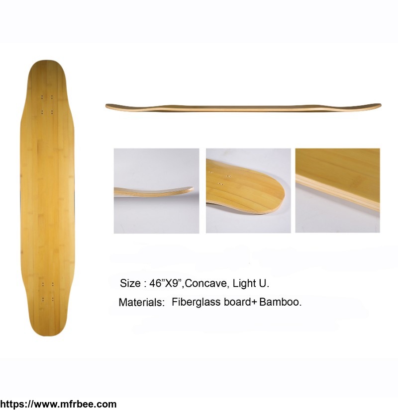 bamboo_hot_selling_high_quality_glassfiber_longboard_deck_dancing_longboard_skateboard_wholesale