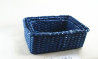 cheap eco-friendly handmade woven paper basket