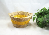 more images of 2017 hot sale eco-friendly handmade easter straw basket weaving