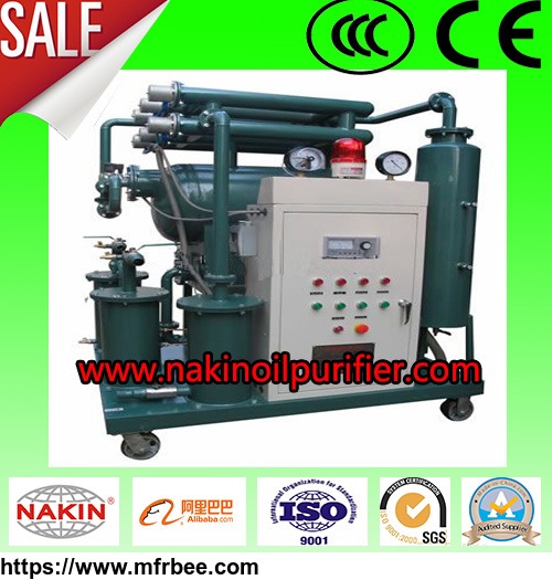 zy_single_stage_vacuum_insulating_oil_purifier