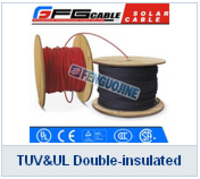 more images of TUV UL Double-insulated Solar Cable Dc PV1-f