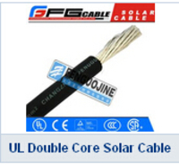 UL Double Core Solar Cable For Photovoltaic Solar Panel