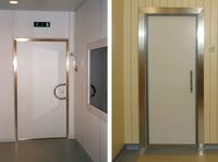 Hospital Clean Rooms X-ray Radiation Protection Lead Door,