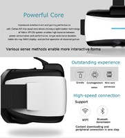 more images of Immersive All in One HMD Headset Helmet Virtual Reality 3D VR Android Glasses