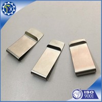 more images of Wholesale Custom Stainless Steel Brass Metal Blank Money Clip Hardware