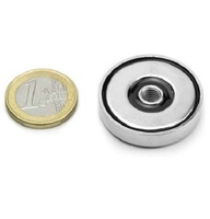 more images of 32mm Flat Neodymium Pot Magnets With Screw Hole