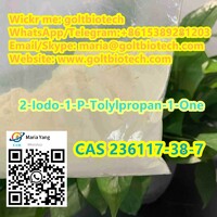 Free customs clearance CAS 236117-38-7 factory Bulk sale 2-iodo-1-p-tolyl-propan-1-one 100% safe shipment Wickr me: goltbiotech