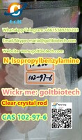 100% safe delivery N-Isopropylbenzylamine Crystal Rod CAS 102-97-6 wholesalers bulk sale Wickr me: goltbiotech
