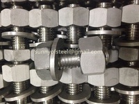 more images of 2.4633 inconel 602 UNS N06602 fasteners stud bolt nut washer gasket