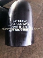 ASTM A420 WPL6 pipe fittings elbow tee reducer cap cross