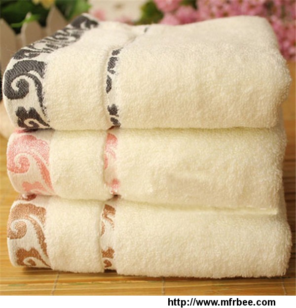 light_color_embroider_face_towel_home_towel
