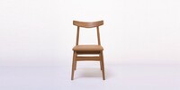 more images of C28 Dining Chair Modern Nordic Wooden Chair Horn Chair Solid Wood Chair